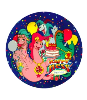 Loch Ness Monster 'Happy Ness' Small Paper Plates (8ct)