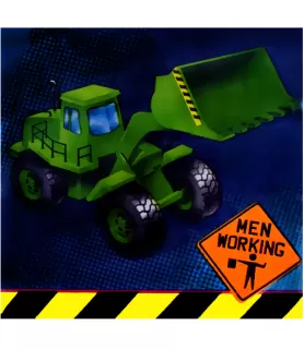 Construction Trucks Lunch Napkins (20ct)