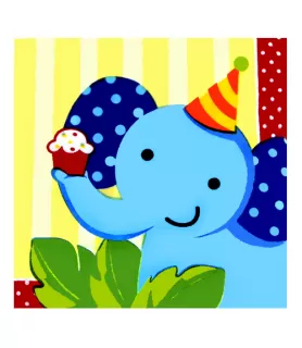 Zoo Jungle Small Napkins (20ct)