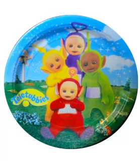 Teletubbies Vintage 1998 Large Paper Plates (8ct)