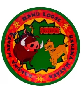 Lion King Vintage 1994 Large Paper Plates (8ct)