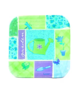 Floral 'Garden Collage' Small Paper Plates (8ct)