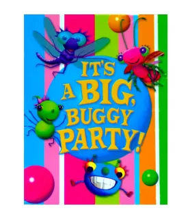 Miss Spider's Sunny Patch Friends Invitations & Thank You Notes w/ Envelopes (8ct ea.)