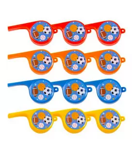 Sports 'Little Champs' Whistles (12ct)