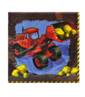 Construction Small Napkins (16ct)