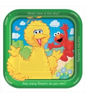 Sesame Street 'Sunny Days' Small Paper Plates (8ct)