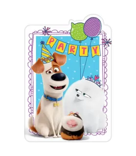 The Secret Life of Pets 2 Invitation Set w/ Envelopes (8ct)