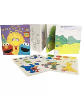 Sesame Street 1st Birthday Sticker Activity Pad (1ct)