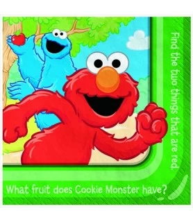 Sesame Street 'Sunny Days' Small Napkins (16ct)