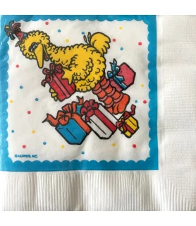 Sesame Street Vintage 'Big Bird Birthday' Small Napkins (20ct)