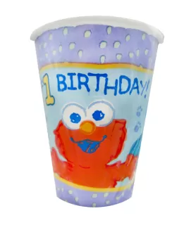 Sesame Street Beginnings 1st Birthday 9oz Paper Cups (8ct)
