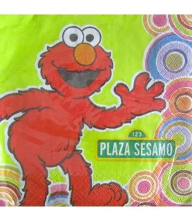 Sesame Street 'Plaza Sesamo' Small Napkins (16ct)