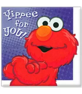 Sesame Street Elmo 'Hooray for Elmo' Small Napkins (16ct)