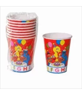 Sesame Street 'ABC' 9oz Paper Cups (8ct)