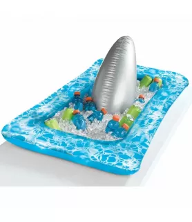 Summer 'Shark' Light Up Inflatable Buffet Cooler (1ct)