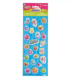 Shopkins Puffy Stickers (1 sheet)