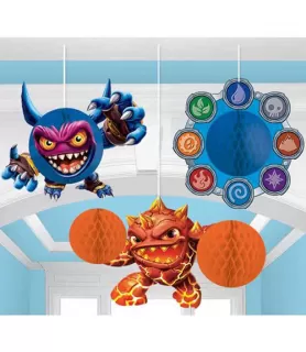 Skylanders Honeycomb Decorations (3pc)