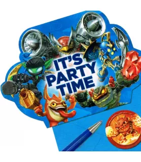 Skylanders Invitations w/ Envelopes (8ct)