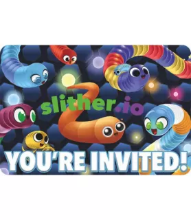 Slither.io Invitation Set w/ Envelopes (8ct)