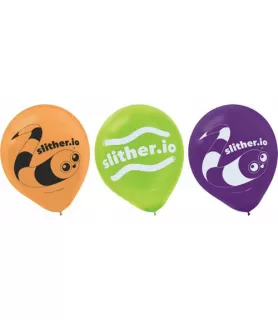 Slither.io Latex Balloons (6ct)