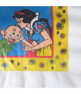 Snow White and the Seven Dwarfs Vintage Lunch Napkins (16ct)