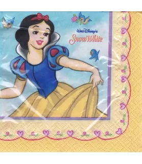 Snow White 'Blue Bird' Small Napkins (16ct)
