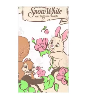 Snow White and the Seven Dwarfs Vintage Paper Table Cover (1ct)