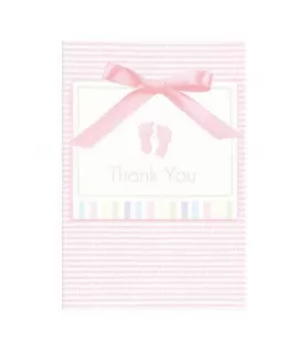 Soft Pink Thank You Note's (8ct)