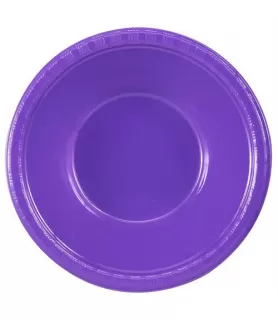 Purple 12oz Plastic Bowls (20ct) toc