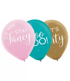 Pastel Confetti Latex Balloons (15ct)