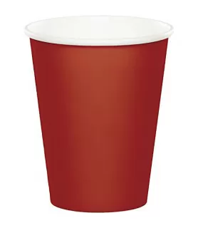 Red Brick 9oz Paper Cups (24ct) toc