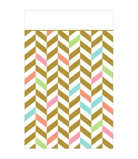 Pastel Confetti Plastic Table Cover (1ct)