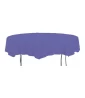 Purple Round Plastic Table Cover (1ct) toc Purple Round Plastic Table Cover (1ct) toc