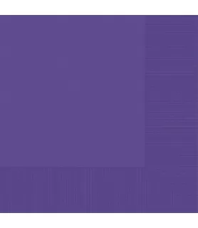 Purple 3-ply Small Napkins (50ct)
