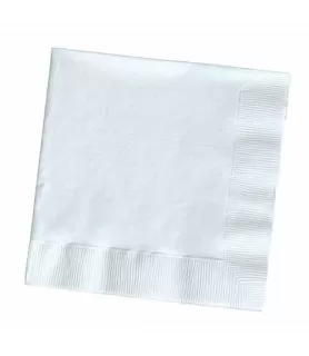 White Small Napkins (50ct) toc