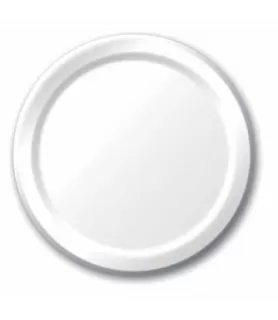 White Small Paper Plates (24ct) toc