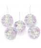 Birthday 'Luminous' Iridescent Mini Honeycomb Decorations (5ct)