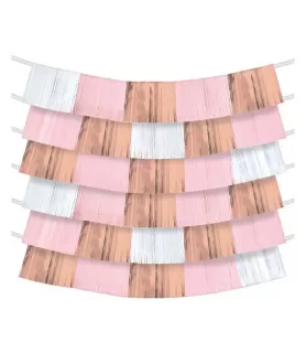 Rose Gold Foil Fringe Backdrop (9pc)