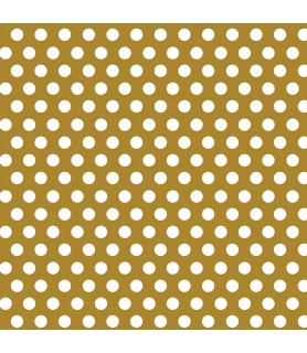 Gold Dots Gift Wrap (12.5 sq feet)