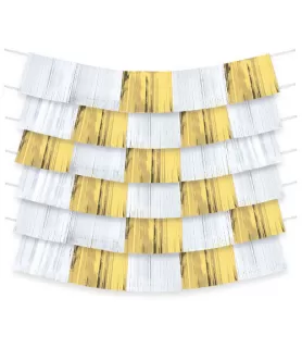 Gold Fringe Backdrop (9pc)