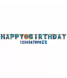 Space Jam 'A New Legacy' Customizable Jumbo Letter Banner (1ct)