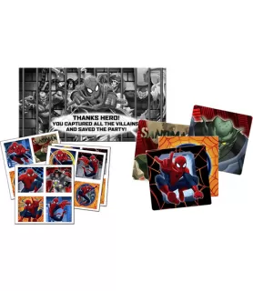 Ultimate Spider-Man Scavenger Hunt Party Game (1ct)