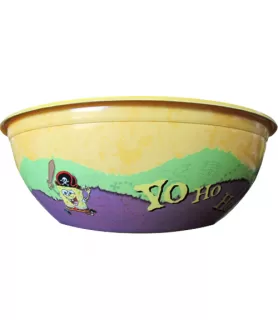 SpongeBob SquarePants 'Pirate' Plastic Serving Bowl (1ct)