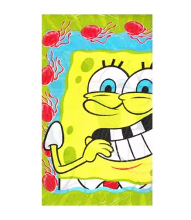 SpongeBob SquarePants 'Jellyfishing' Plastic Table Cover (1ct)