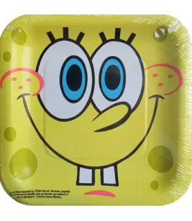 SpongeBob SquarePants 'Moods' Small Paper Plates (8ct)