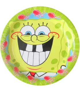SpongeBob SquarePants 'Jellyfishing' Large Paper Plates (8ct)