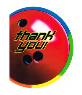Bowling Thank You Notes w/ Envelopes (8ct)