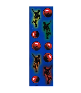 Bowling Stickers (1 sheet)