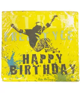 Xtreme Action Sports 'X Games' Lunch Napkins (16ct)