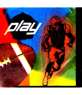 Football Small Napkins (16ct)